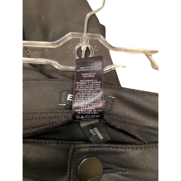 Express Black Coated Supersoft Skinny Jegging Size 16 - Picture 4 of 7